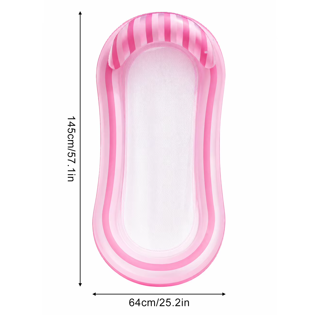 1PC Flotteur gonflable pour piscine, matelas flottant en PVC, hamac aquatique, chaise de plage, mate