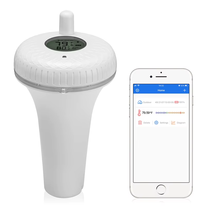 INKBIRD Piscine Flottant Therye.com IBS-P01B Bluetooth IPX7 Baignoire Spa Bain À Remous Étangs De Po
