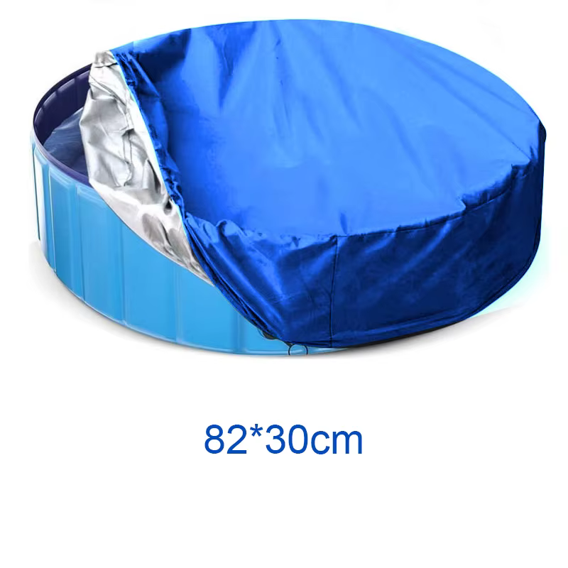 Couverture de piscine ronde pour cour extérieure, fabriquée en tissu Oxford pour protéger contre la