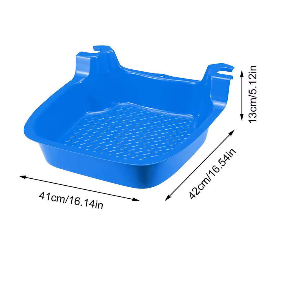 Bassin de Bain de Pieds Antidérapant pour Spa, Plage, Extérieur, Maison, Salon Professionnel, Récupé