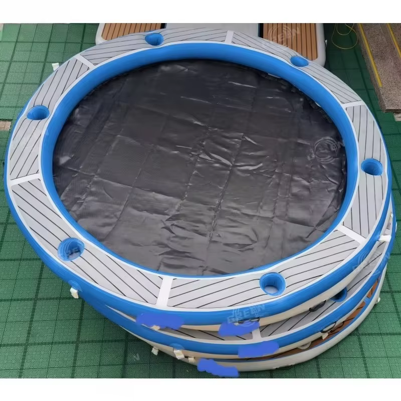 Matelas flottant vert, chaise de piscine bronzante et table, hamac pliable, chaise longue pour pisci