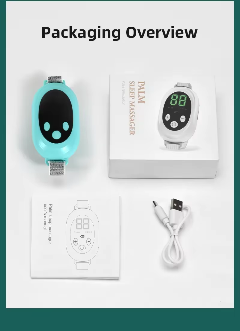 Appareil intelligent de relaxation du sommeil à intensité réglable en deux modes pour soulager l'anx