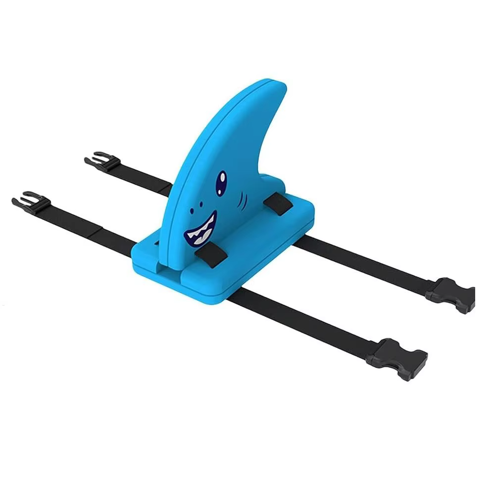 Aide à la natation avec boucle de sécurité, aileron de requin, double airbag, ceinture réglable, ail