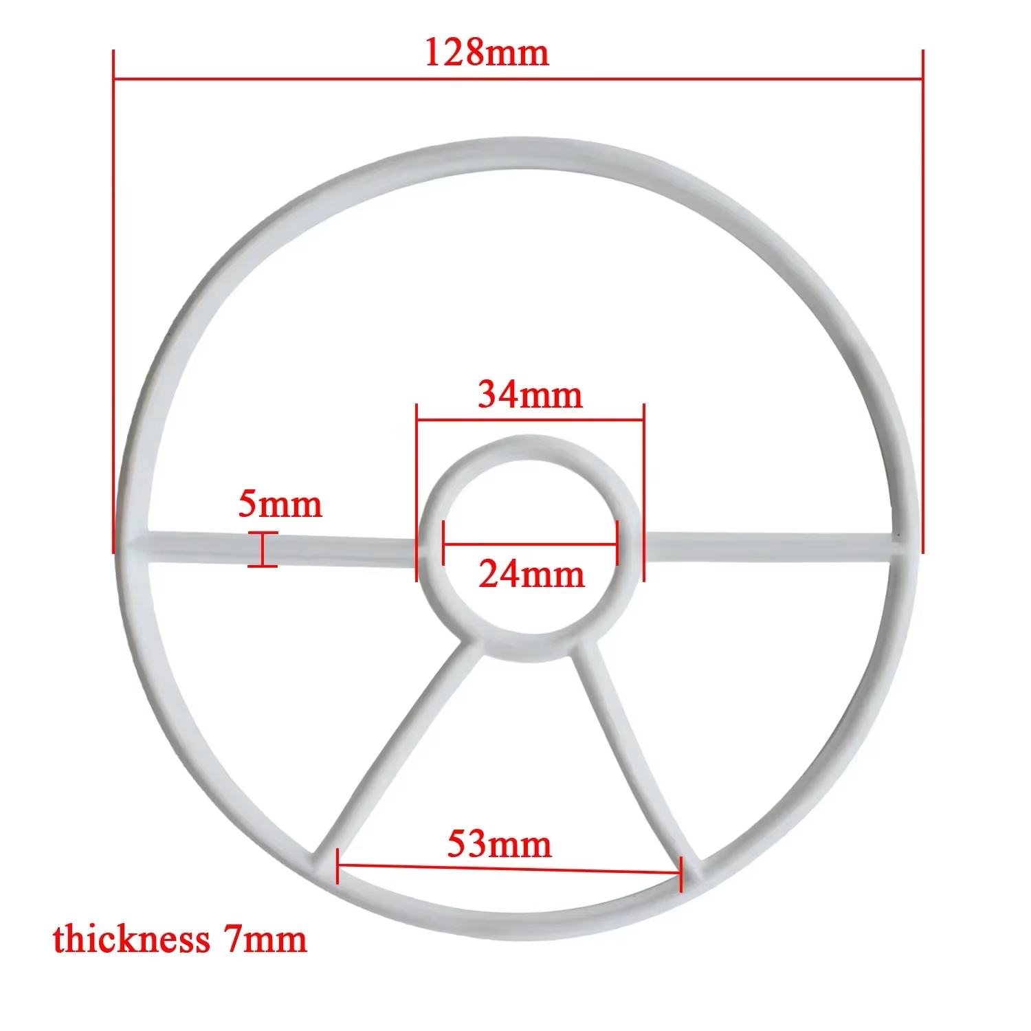 Convient pour 12.8 13.2 13.5 cm joint araignée de valve piscine filtre à sable pièces de rechange va