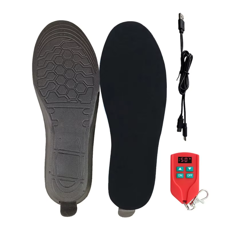Semelles intérieures électriques rechargeables USB, chauffe-pieds, l'offre elles thermiques lavables