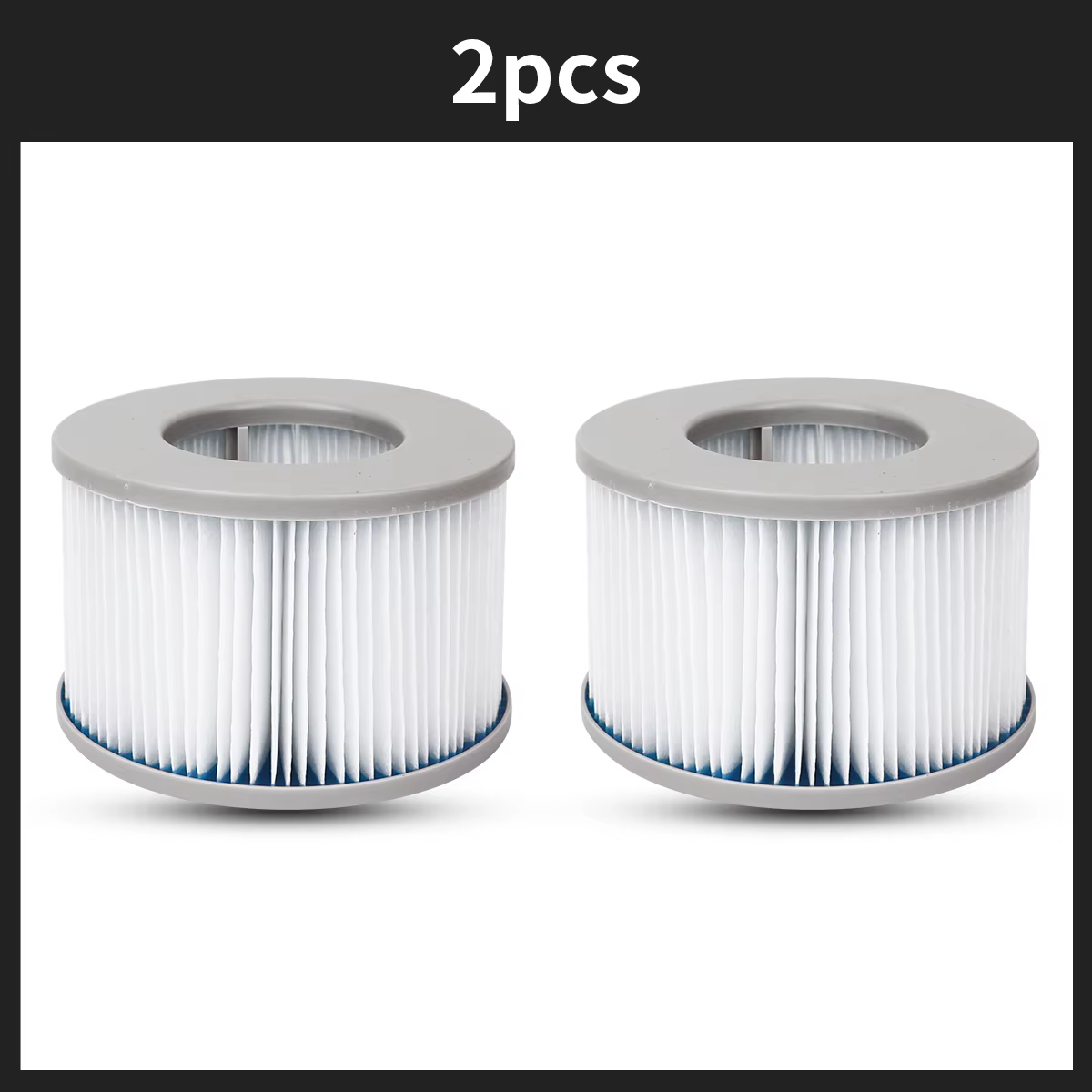 Kit de remplacement de cartouche filtrante pour spa gonflable MSPA, 2/6 pièces, compatible avec les