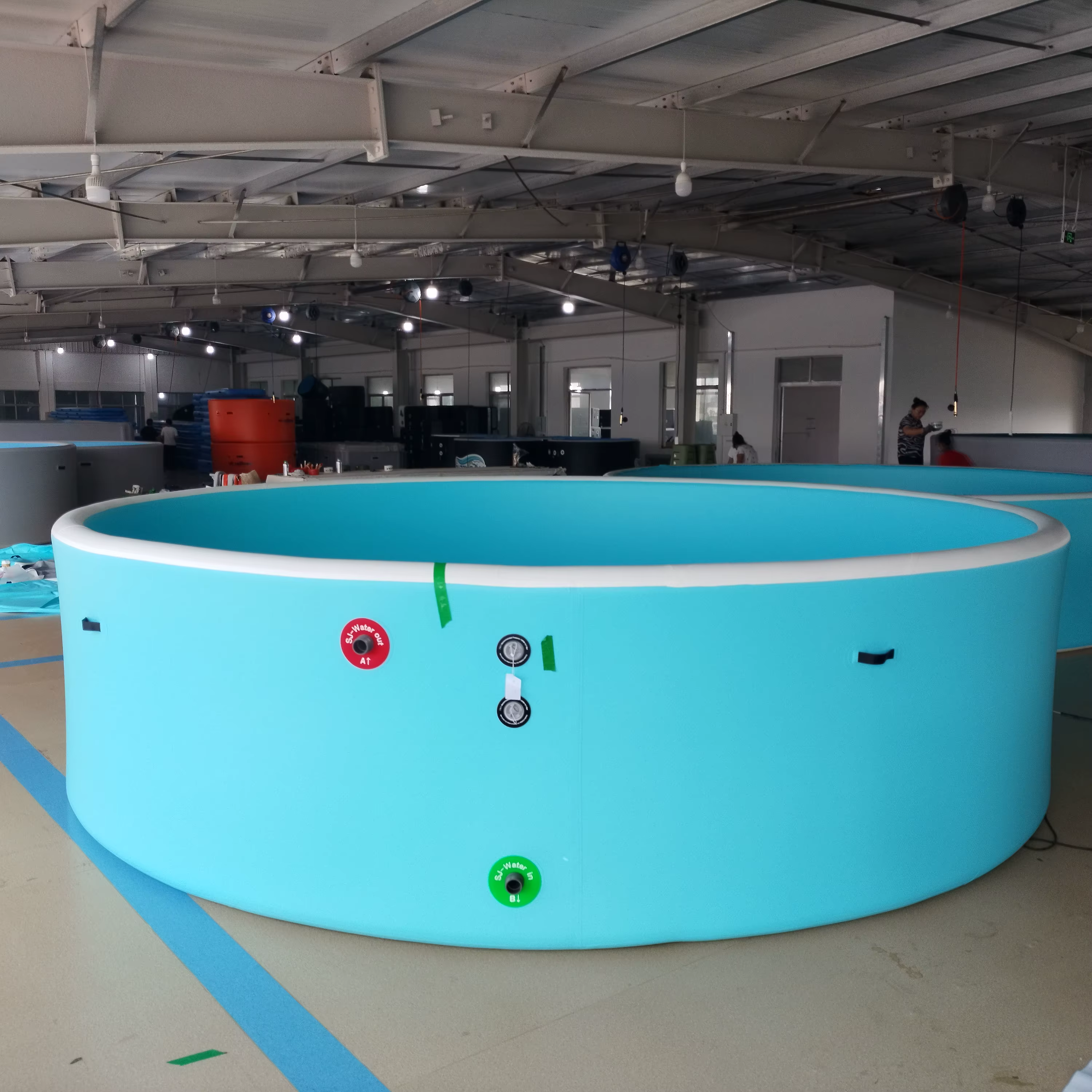 Piscine gonflable portable hors sol en PVC de haute qualité pour la baignade familiale en extérieur