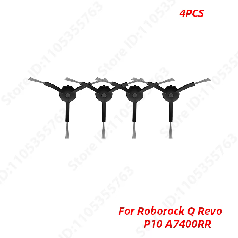 Accessoires pour aspirateur robot Roborock Q Revo / P10 A7400RR : brosse principale, brosse latérale