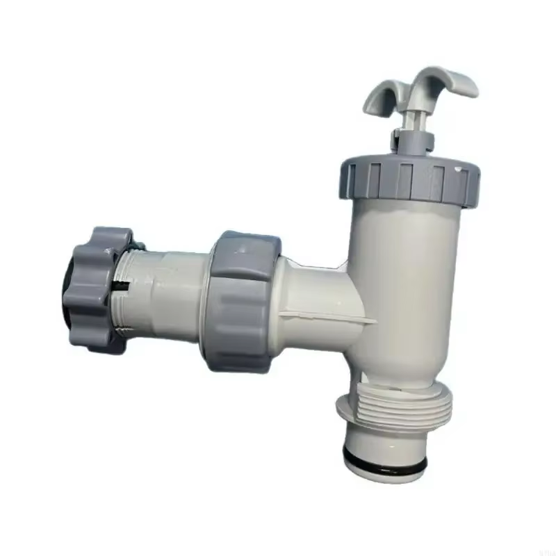 Ensemble vannes contrôle des débits d'eau piscine, adapté aux pompes à filtre, système Filtration ef