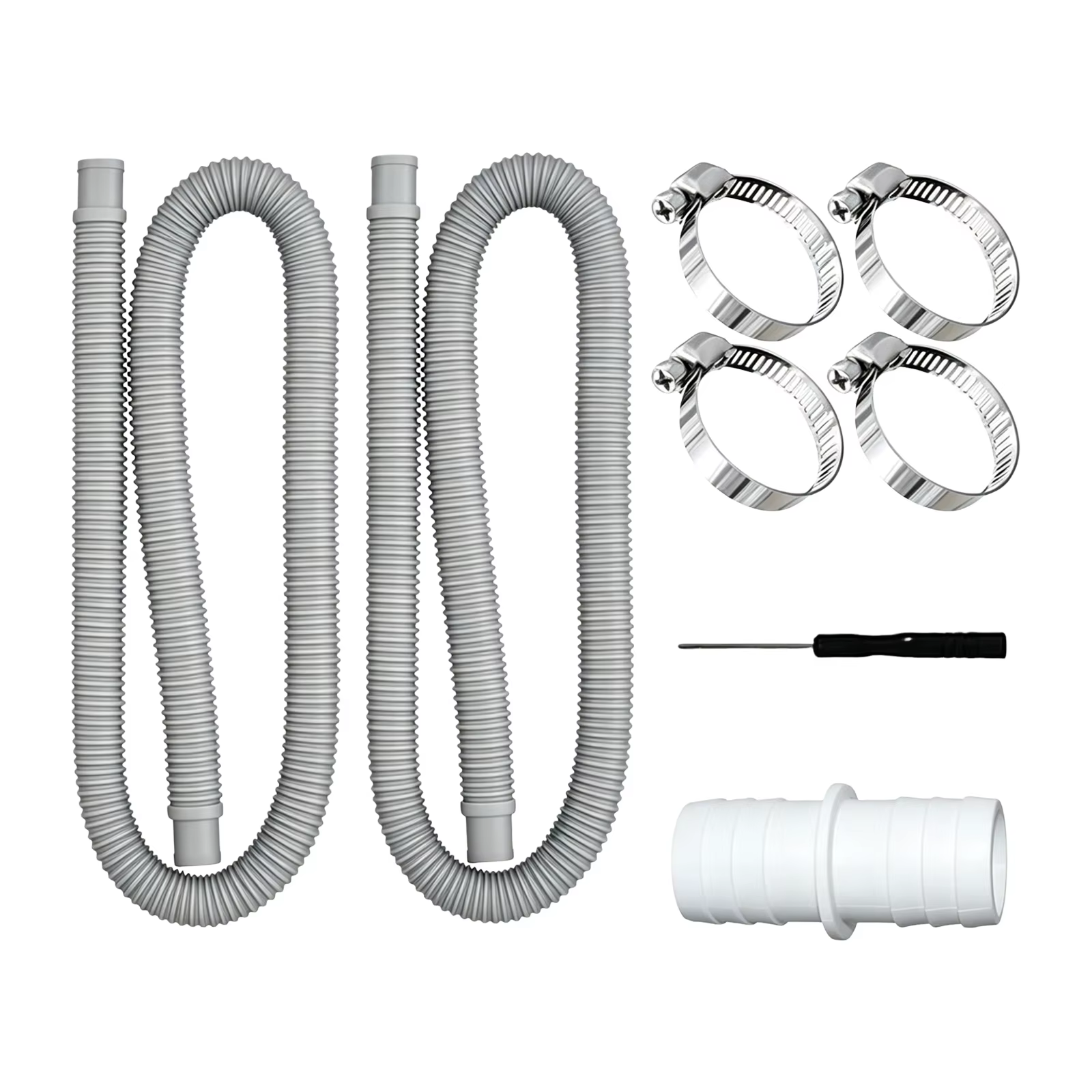 Tuyaux flexibles pour pompes filtrantes de 1,5 m, tuyaux de filtration pour piscines hors sol, tuyau