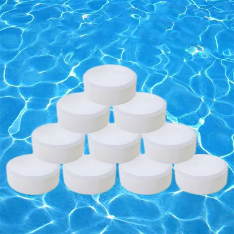 Nouvelles tablettes de chlore et de brome pour piscine, 50 pièces/flacon, nettoyant pour piscine, sp