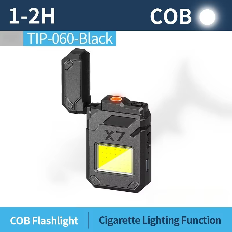 Briquet à fils chauffants électriques X7, avec éclairage LED, allume-cigare Portable et Rechargeable