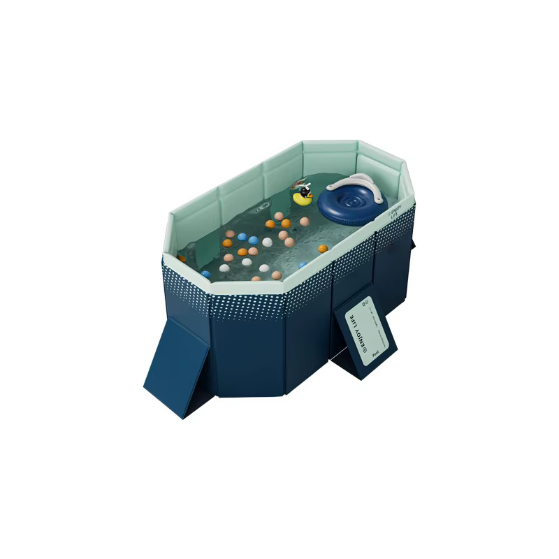 Grande piscine gonflable épaisse et résistante à l'usure, piscine pliable d'extérieur non gonflable