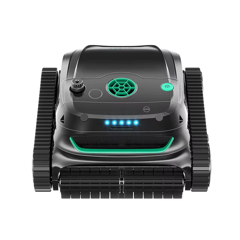 Robot nettoyeur de piscine sans fil WYBOT S2, nettoie les parois et le fond, auto-rechargeable, auto