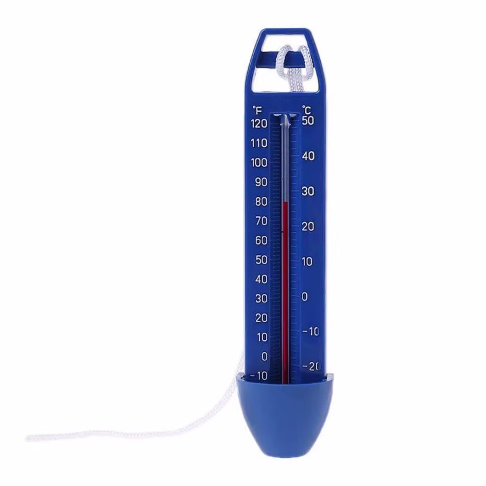 Spa durable mesurant le thermomètre flottant facile à lire thermomètre de piscine eau flottante