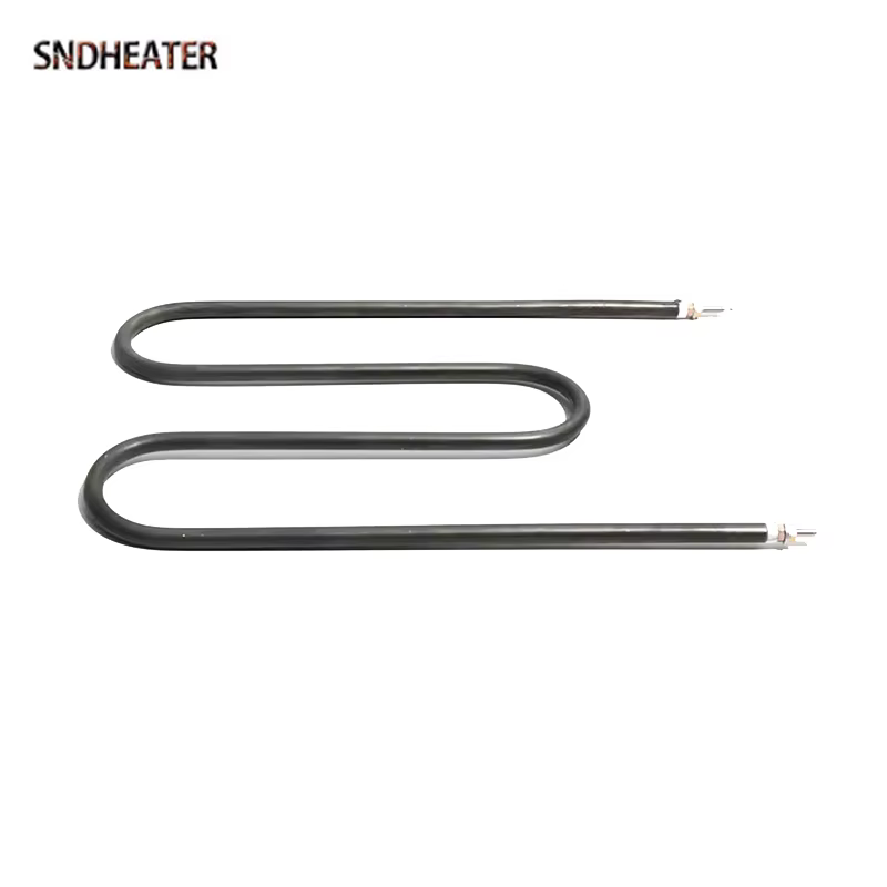 SNDHEATER 230V 1200W Élément chauffant électrique en forme de W/M 2U Vert en acier inoxydable 304, c