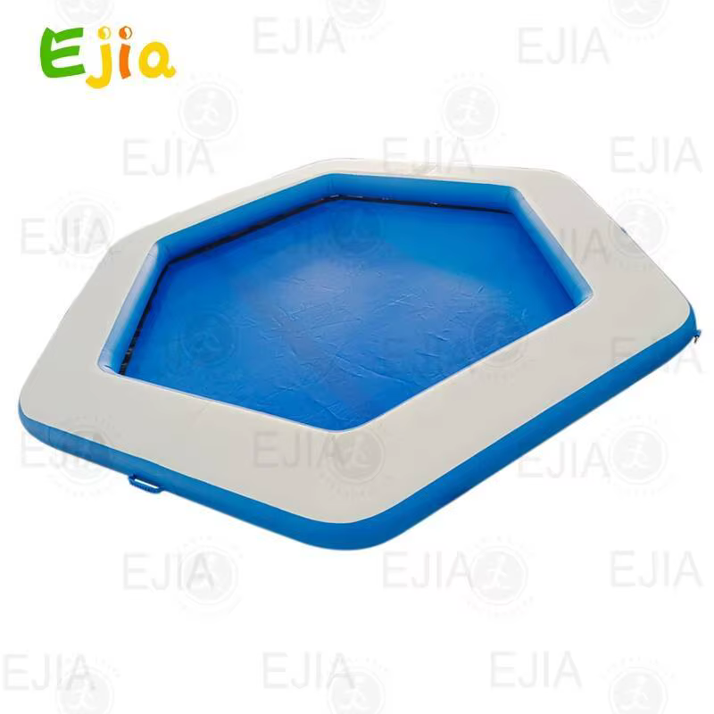 Piscine gonflable avec porte-gobelet, hamac d'eau circulaire en maille pour 7 à 10 personnes, pour Y