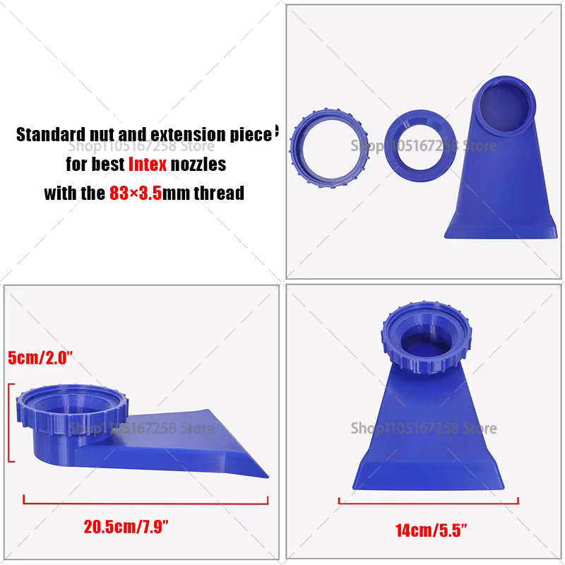 Fontaine de piscine, buse à installer directement compatible avec les piscines à structure Bestway/I