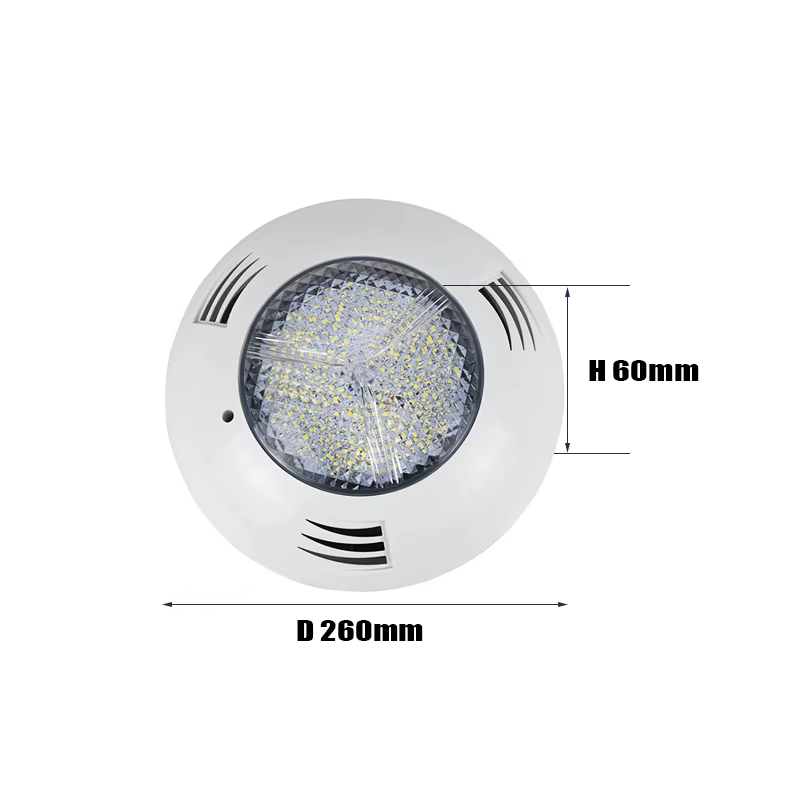 Lumière de piscine 18/24/36/45W avec télécommande RGB multicolore LED extérieure sous-marine AC12V I