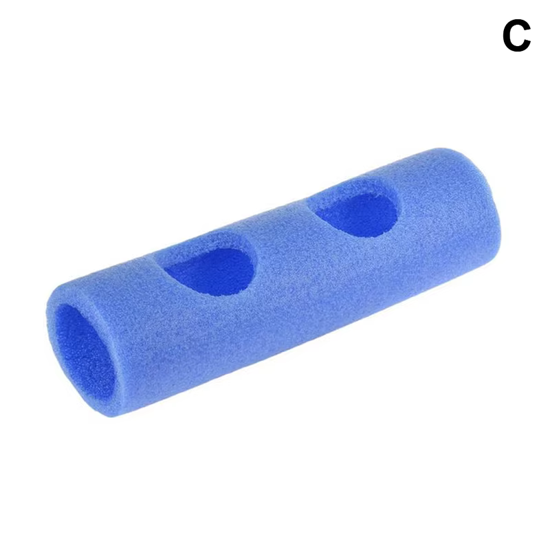 Bâton flottant en mousse creuse et flexible pour la piscine, connecteur de nouilles, anneau d'aide à