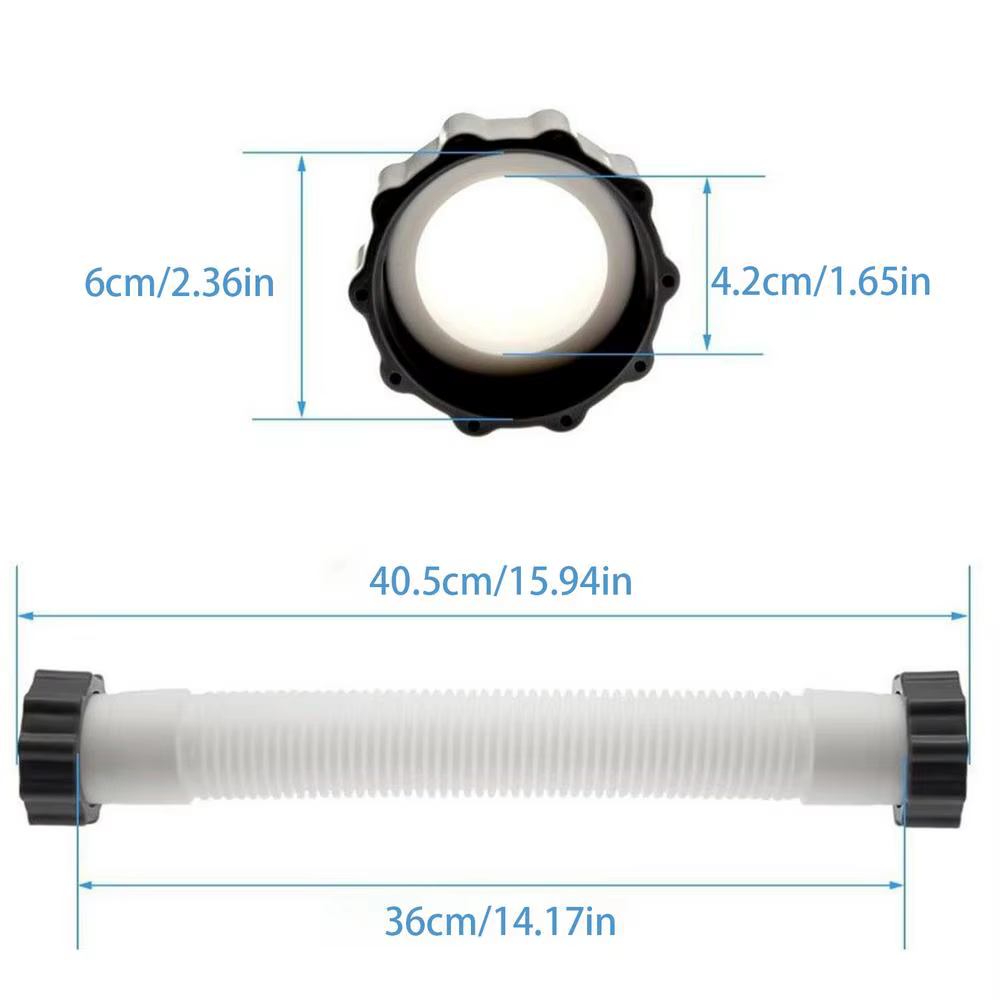 Tuyau de pompe à filtre à sable de piscine-11535, tuyau d'interconnexion de remplacement pour pompes