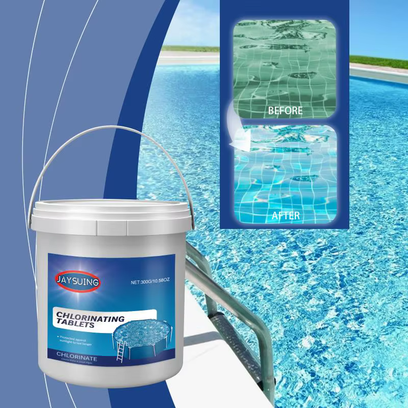 Tablettes de nettoyage multifonctions pour piscine, à dissolution rapide, nettoyant bleu pour piscin
