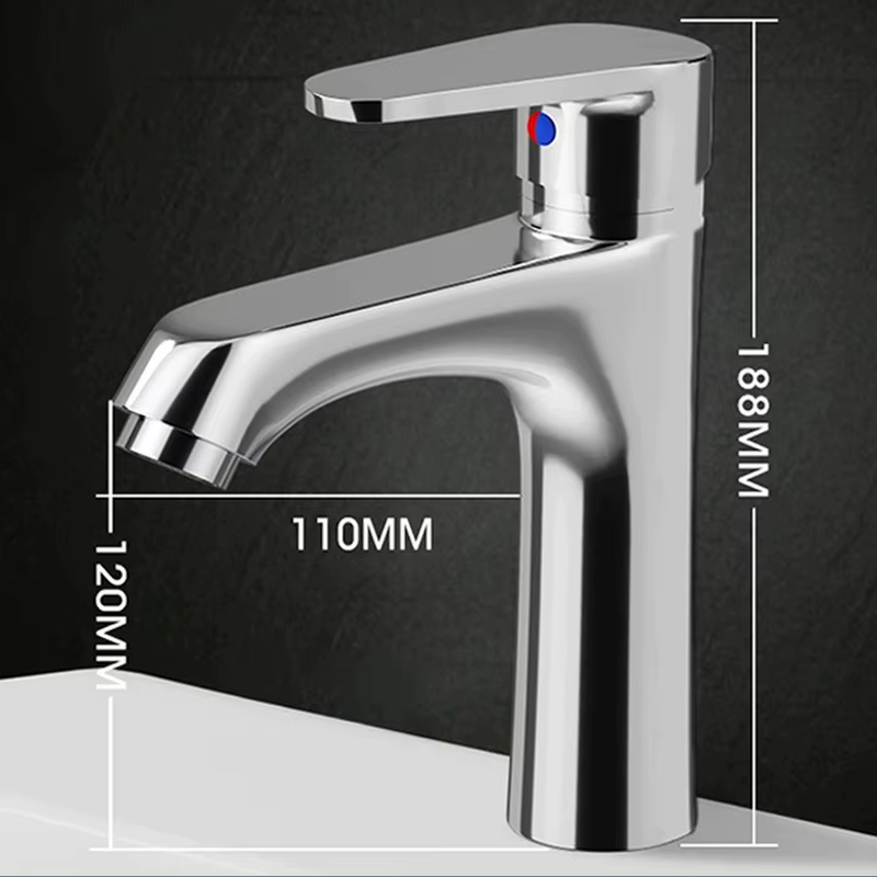 Plan chaud et froid monotrou, ark de salle de bain, salle de bain à domicile