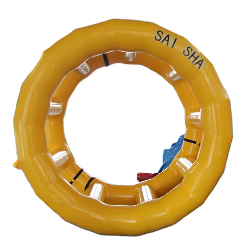 Rouleau d'eau gonflable de taille personnalisée et jouet de piscine à balles, accessoire pour la mai