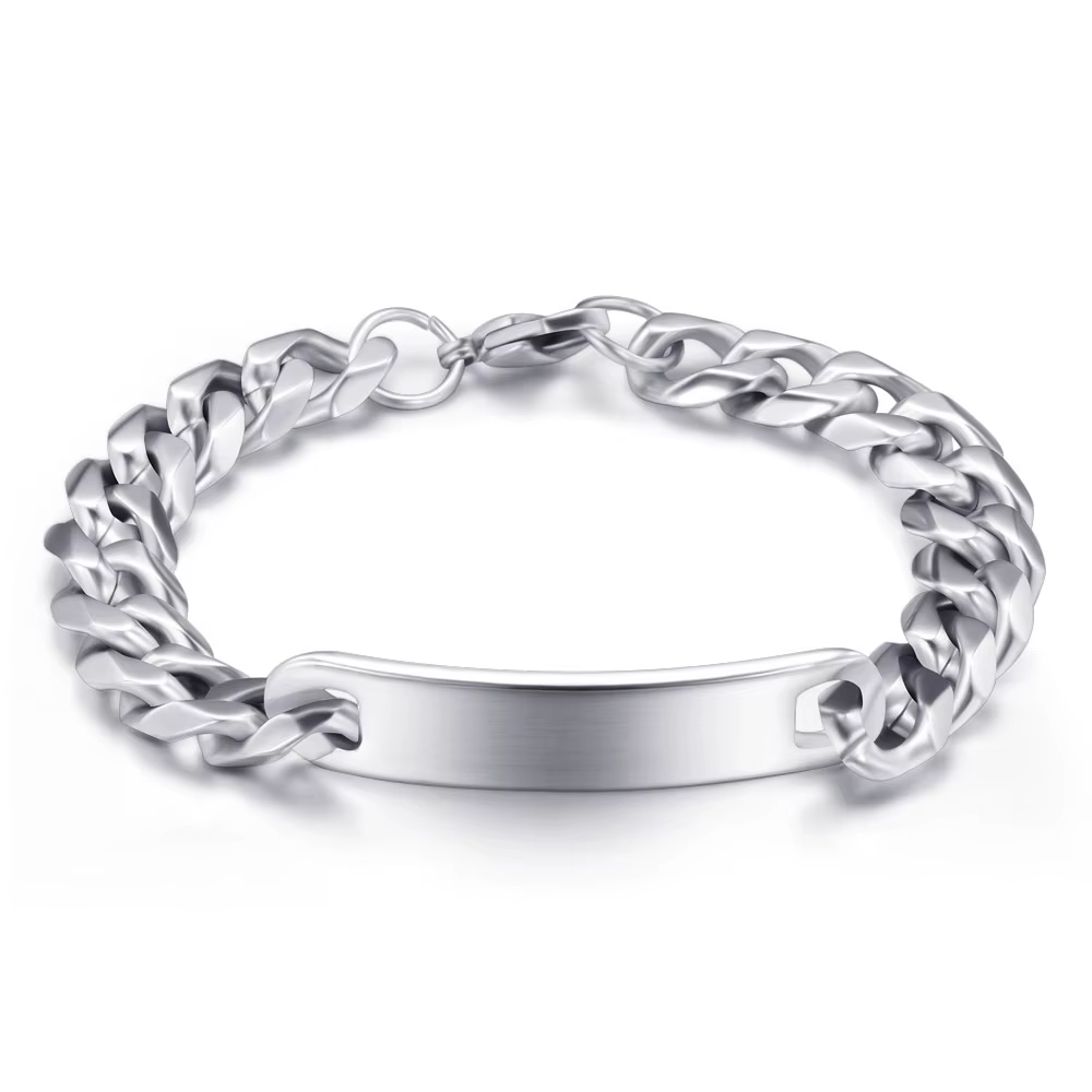 Bracelet de montre en acier titane lisse pour hommes, 10mm, nouveaux accessoires de mode pour hommes