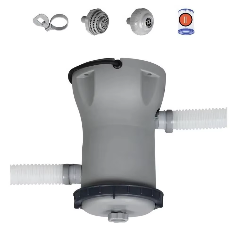 Pompe filtrante 58383 530Gal 2006L/h pour piscine, nettoyeur d'eau circulante, pompe électrique, ven