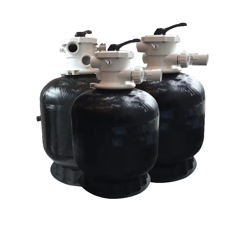La vanne multidirectionnelle contrôle la filtration de circulation de sortie supérieure de la piscin