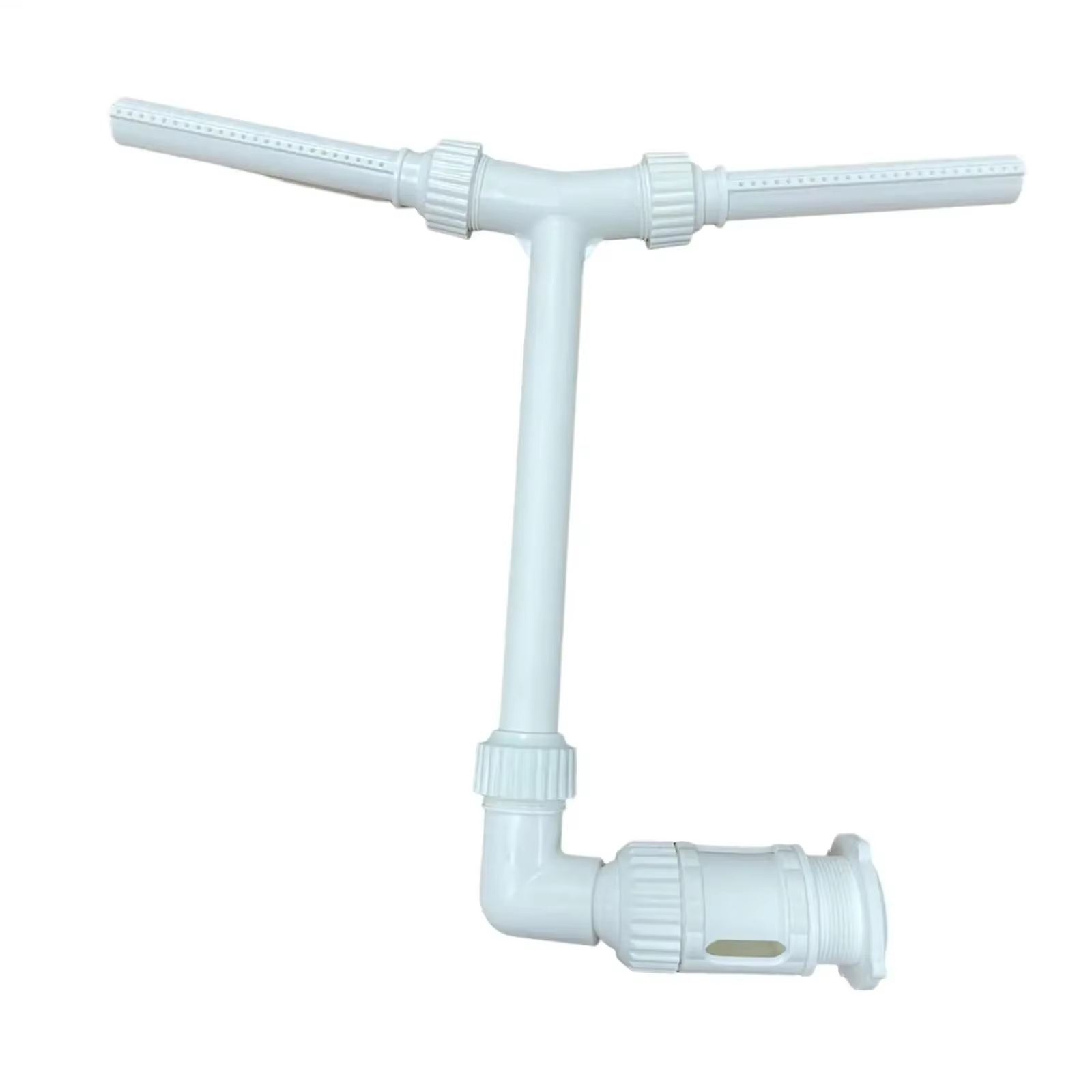 Fontaine d'eau à double pulvérisation pour piscine, cascade réglable, arroseur créatif, support de f