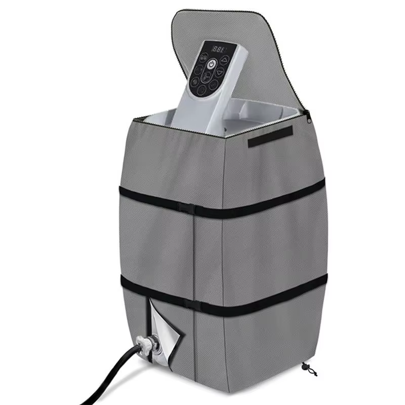 A67P-couvercle de pompe de chauffage de Spa de jacuzzi avec fenêtre supérieure transparente en PVC,