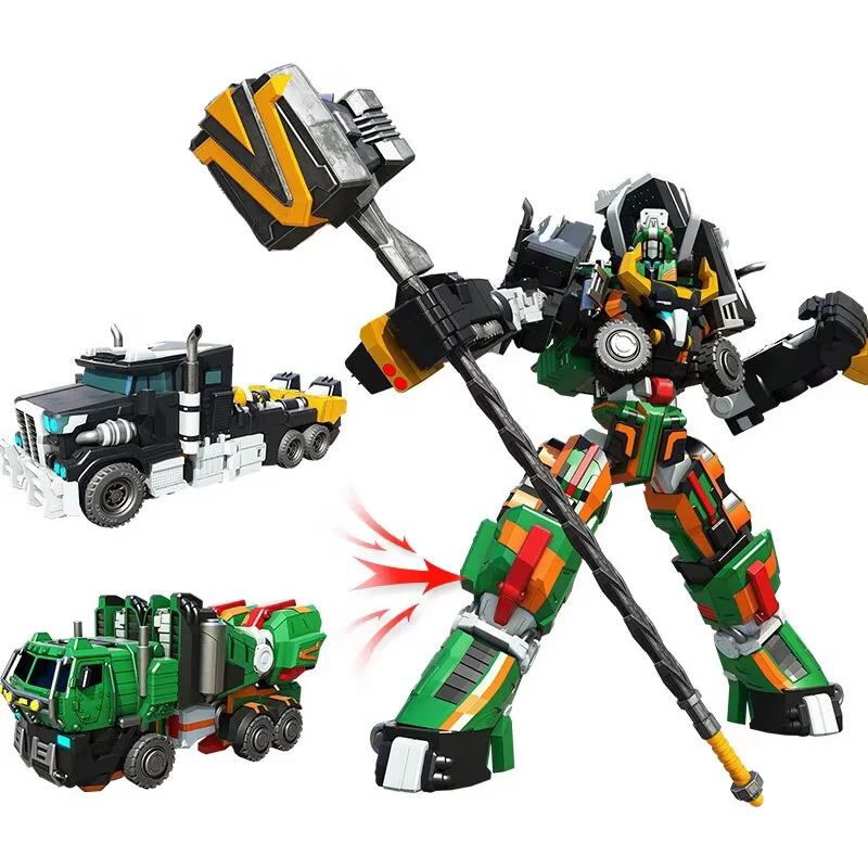 Robot Transformable Tobot Detectives Galaxy, Voiture Jouet, Voiture Déformable Tobot Les Frères, Des