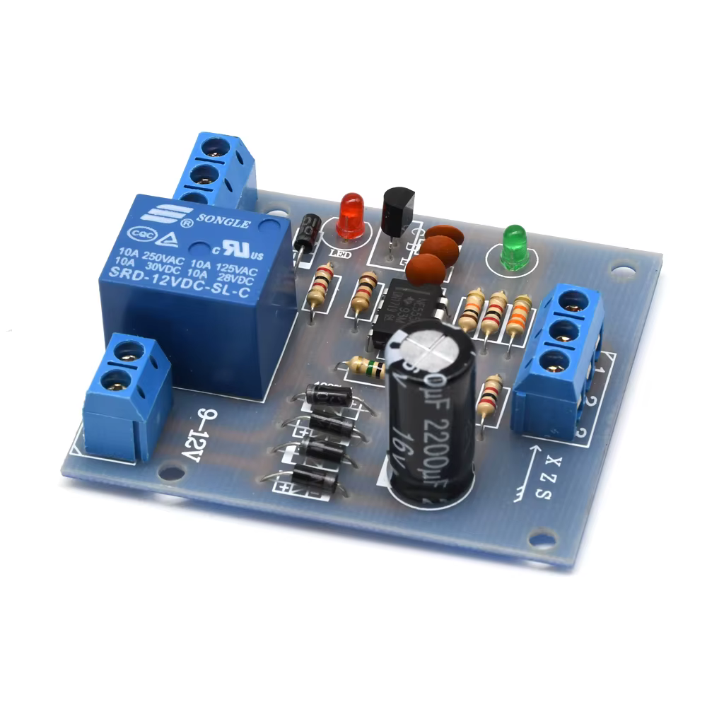Capteur de contrôleur de niveau d'eau liquide 9V-12V, pompage automatique, panneau de contrôle du ni