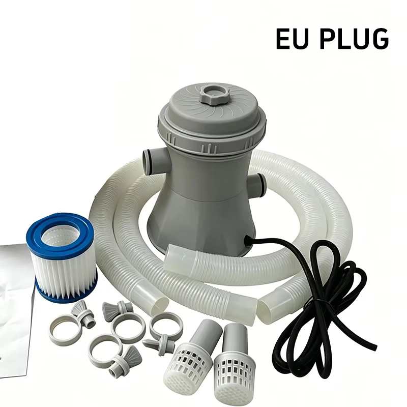 Pompe de circulation pour piscine de 300 gallons, système de filtration complet avec filtre à tuyau
