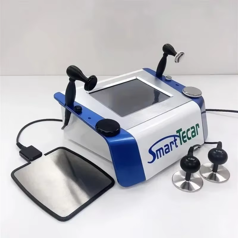 Appareil de physiothérapie Tecar Therapy Diathermie RF CET RET pour soulagement profond de la douleu
