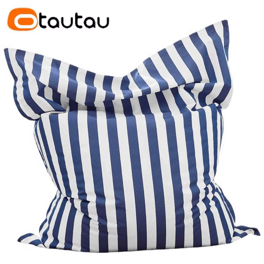 OTAUTAU Housse de sac de haricots flottant pour piscine extérieure, chaise longue de club de plage D