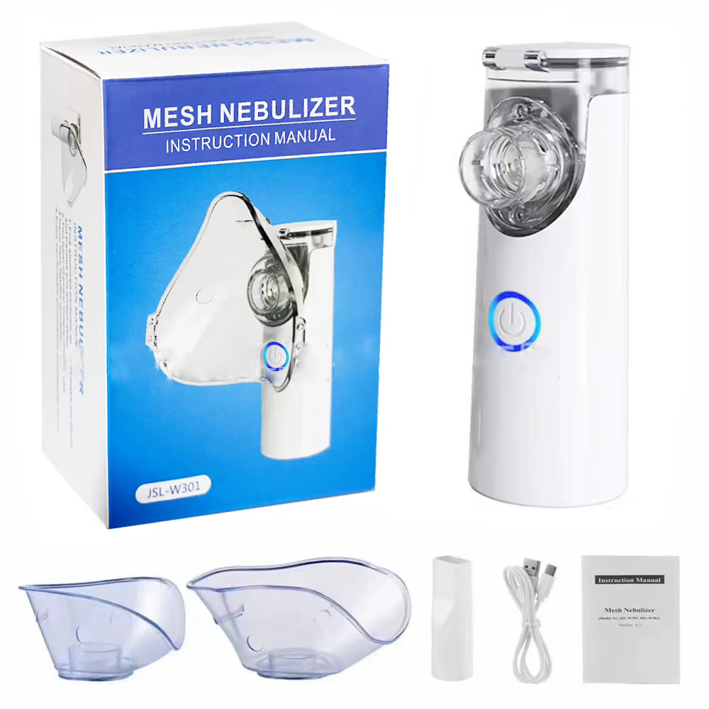 Nébuliseur médical pour enfants et adultes, inhalateur pour asthme, inhalateur à vapeur, automizer d