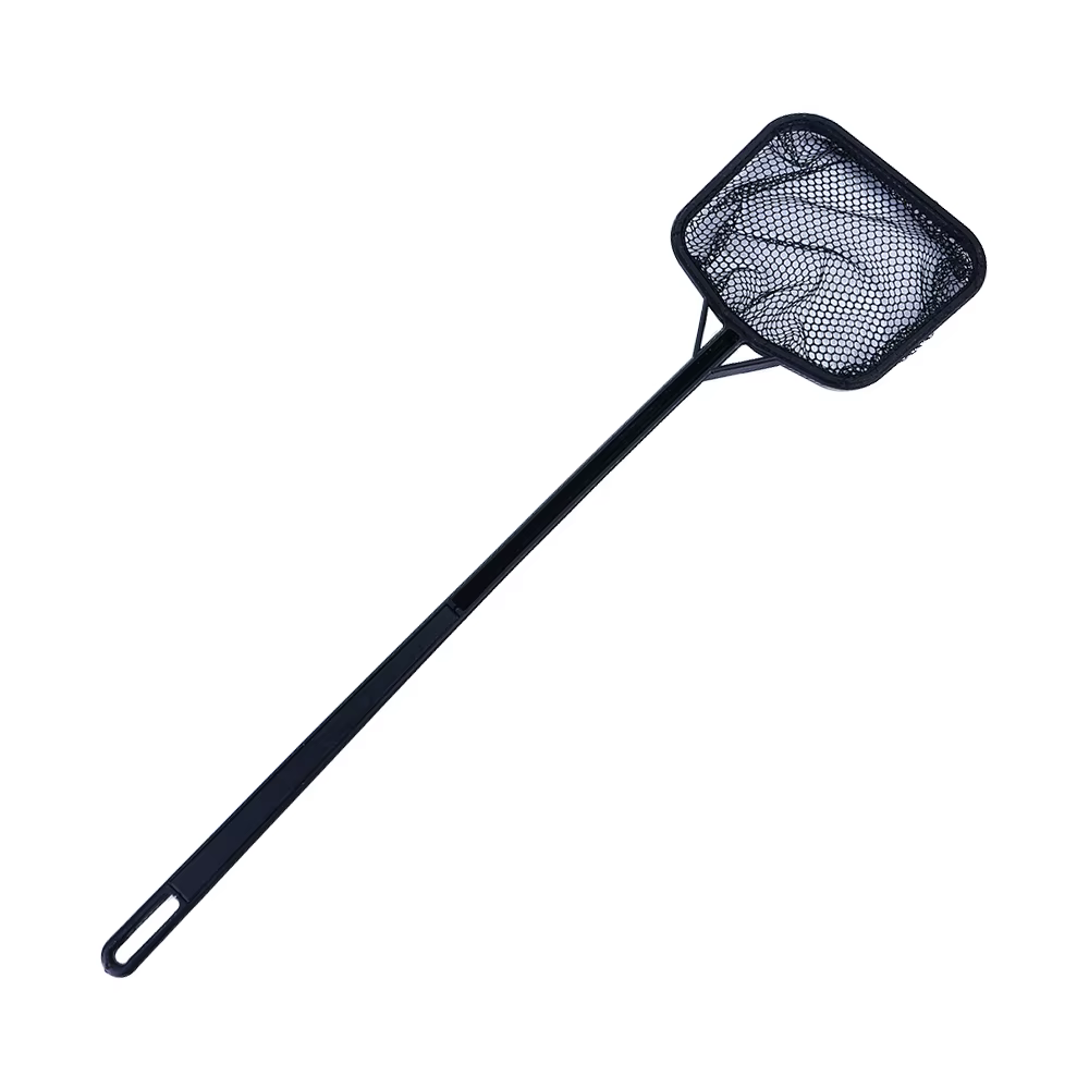 Accessoires de nettoyage de piscine : Épuisette à feuilles professionnelle en maille, filet de récup