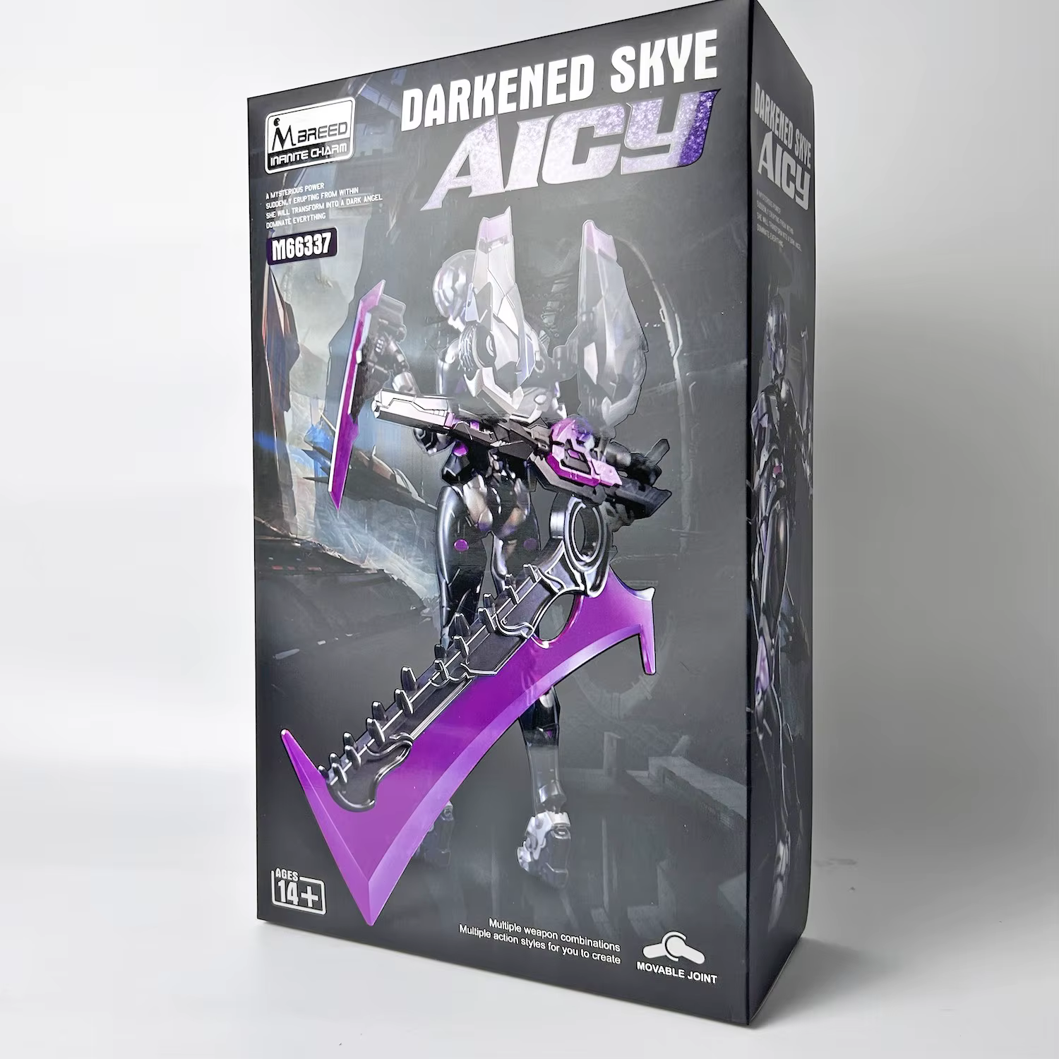 M race M66337 Charmaine M obscurcie Skye Arcee KO RIOBOT Transformation assemblage figurine avec boî