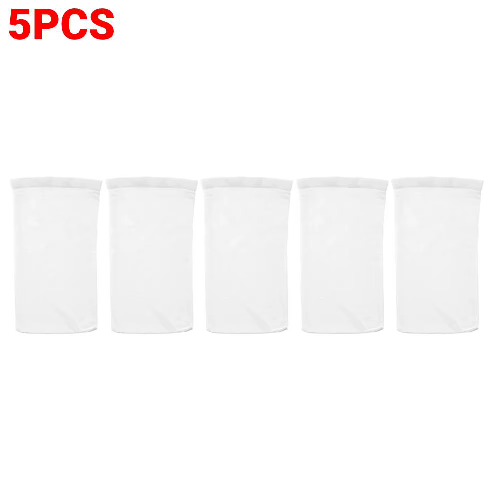 100-5 pièces piscine écumeur chaussettes élastique en Nylon maille piscine filtre chaussettes panier