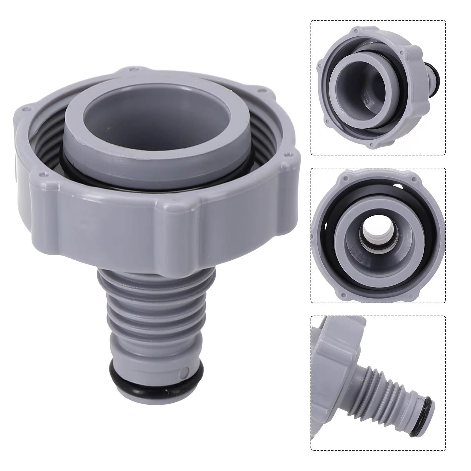 Valve de vidange de piscine P6H1419 compatible avec les raccords adaptateurs de tuyau pour le draina