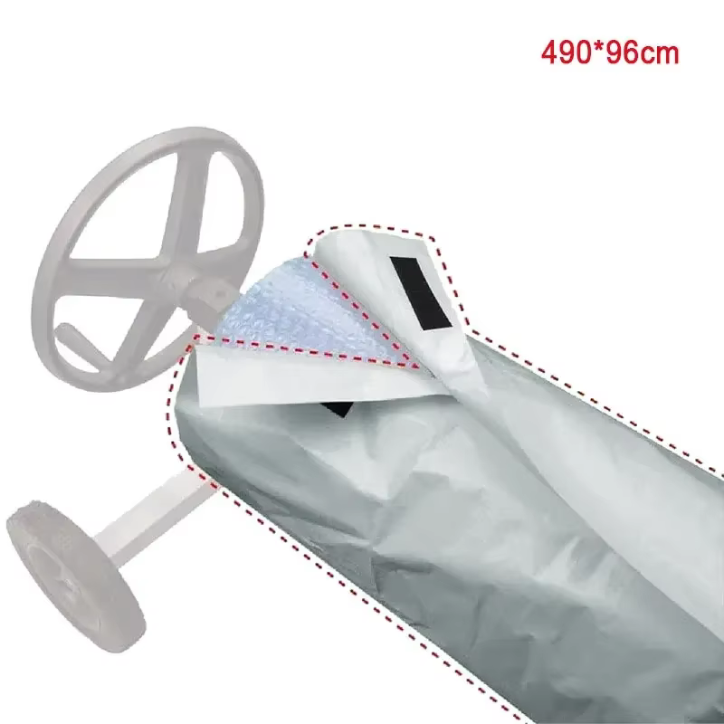Couverture de protection pour bobine de piscine, imperméable, anti-poussière, pour l'extérieur, bobi