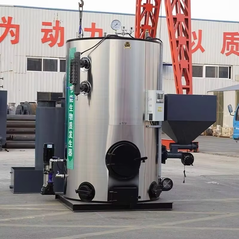 Générateur de vapeur 100 200 300 500 kg chaudière à sciure de granulés de biomasse
