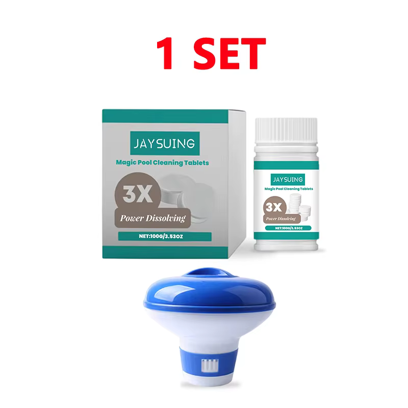 Distributeur flottant de chlore et de brome pour piscine, spa, jacuzzi et fontaine, avec aérateurs à