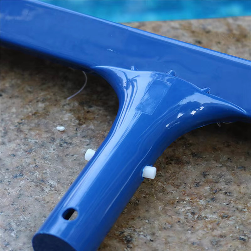 WCS-5Pcs 18 pouces bleu piscine brosse poignée propre brosse piscine mur brosse natation outils de n