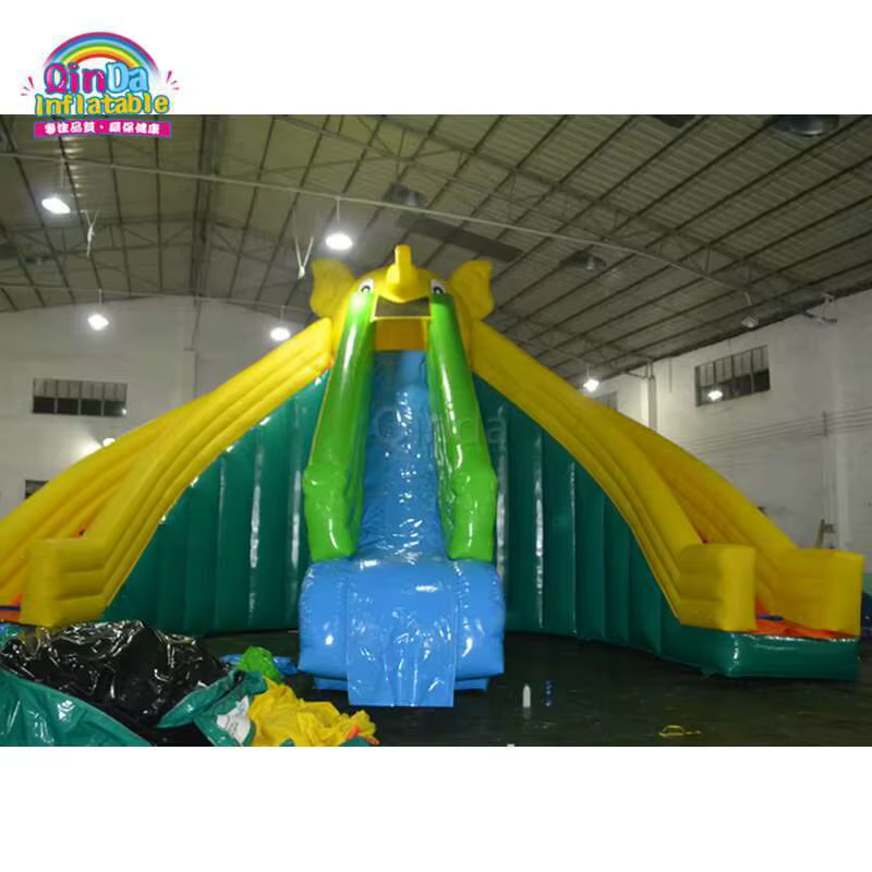 La meilleure piscine gonflable géante d'extérieur avec toboggan gonflable à vendre