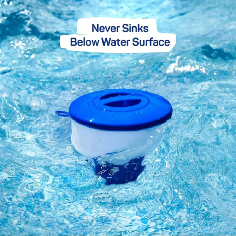 Flotteur de chlore pour piscine adapté à 3 tables à 7 diamètres, flotteur chimique