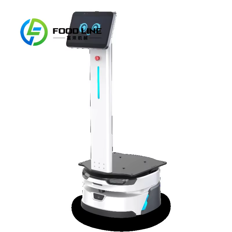 Robot de distribution de tâches sans pilote intelligent AI Robot de logistique d'atelier automatique